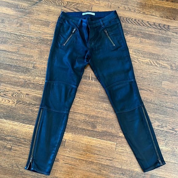 J BRAND Agnes Jeans in Black - Picture 1 of 6